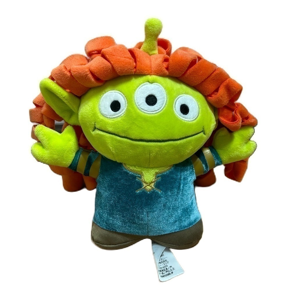 Disney Pixar Remix Toy Story Alien Merida NWT Plush Stuffed Animal Figure